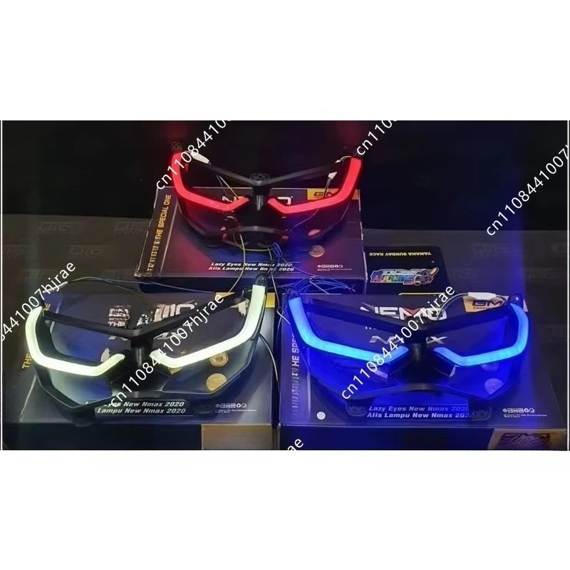 Scooter New Style Front Head Lamp Fit Nmax V2 2020-2023 Motorbike Modified Headlight Replacement Exterior Lighting Accessories