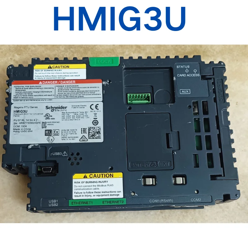 

Second hand HMIG3U test OK