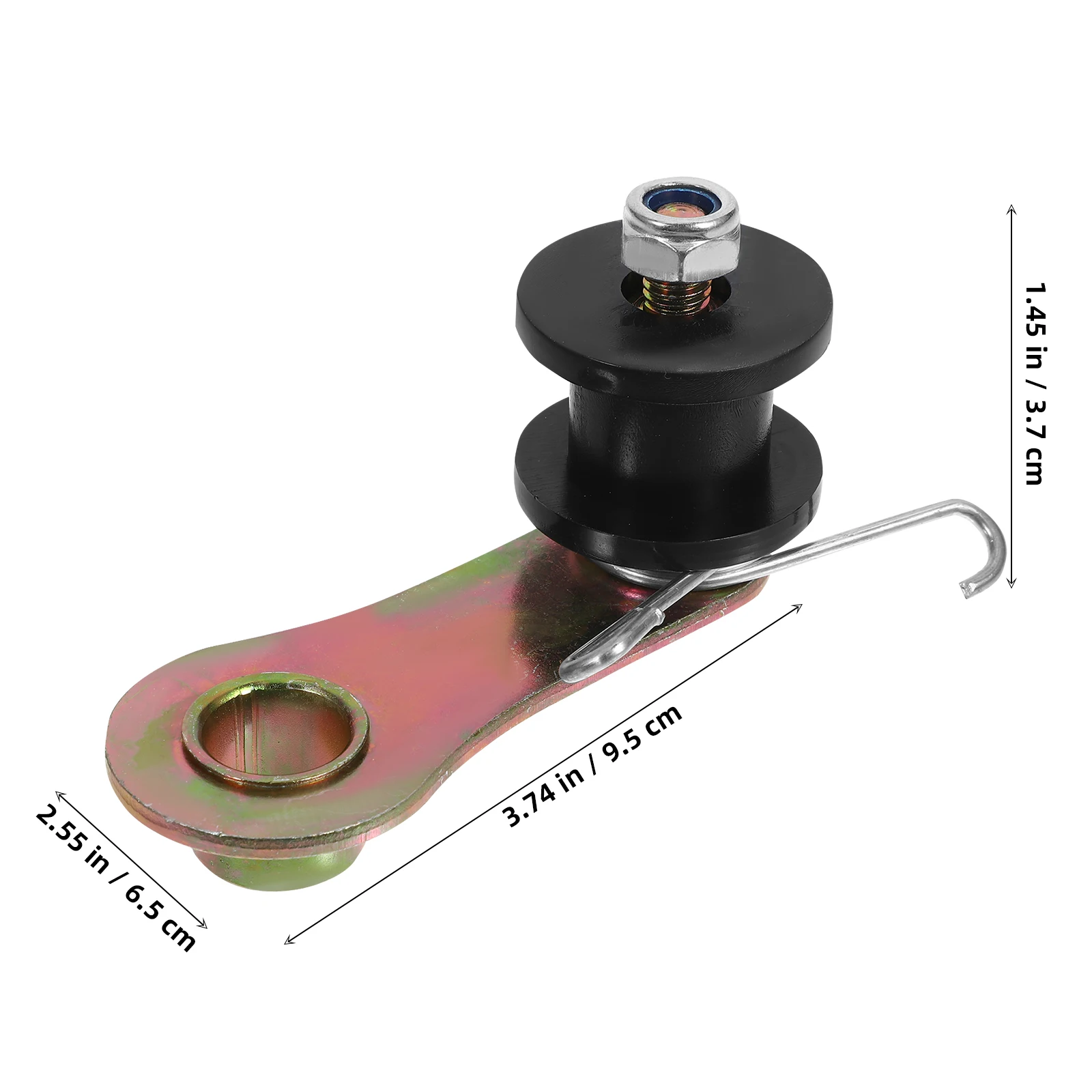 

Adjustable Iron Plastic Motorcycle Chain Tensioner Guide Assembly Anti-Slip Chain Roller Tensioner For Off-Road Vehicles