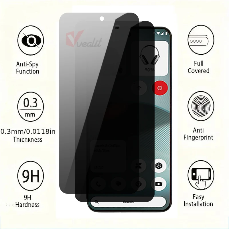 2-4Pcs Anti-Spy Tem…