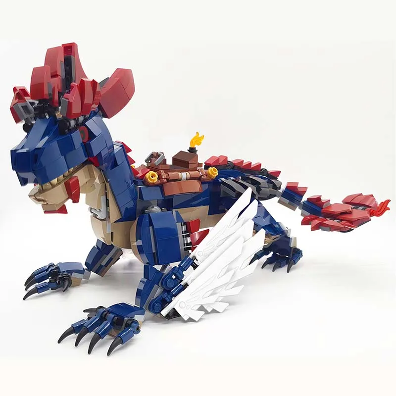 

549PCS ARK Dragon MOC Kids Toy Building Blocks Action Figure Mecha Warrior Model Children's Toy Soldier Assemble Bricks Robots