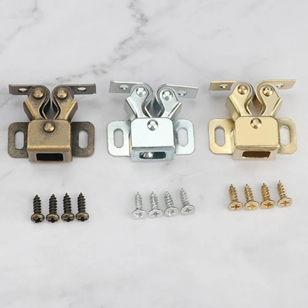 

20 Pcs Clip Catch Catch Roller Durable Showcase Latches Wardrobe Closet Furniture Hardware