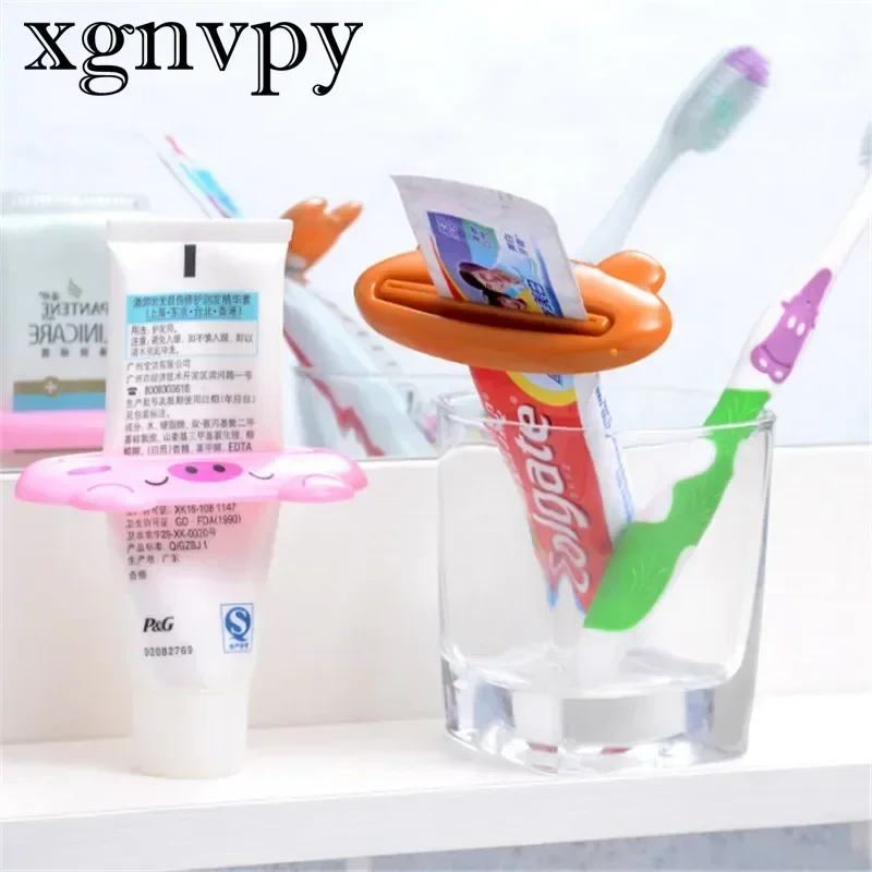 xgnvpy Multi-Function Tool Cartoon Toothpaste Squeezer Kitchen Gadget Bathroom Accessory Useful Home Decoration Supplies
