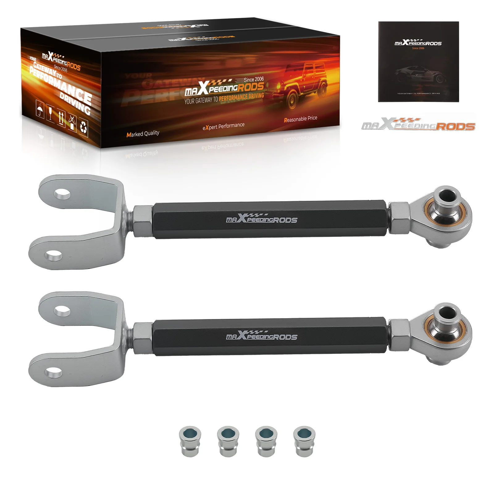 

Комплект рычагов управления нижним носком MaXpeedingrods для Toyota Camry FWD 2018-2023, задняя левая и правая пара