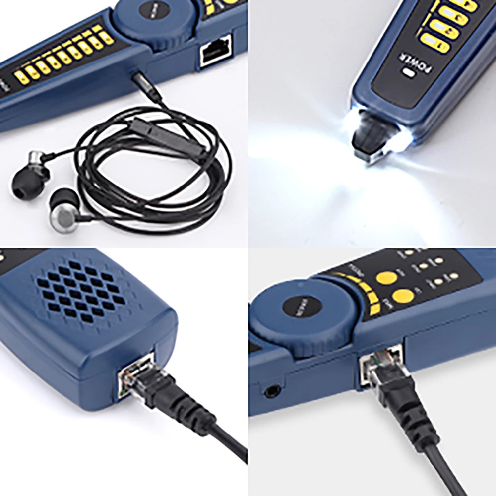 Elecpow IP Camera Tester, 1800ADH-Plus, Wire Tracker, 4 "Pulso, CCTV Tester, 4K, H.265, CVBS, CVI, TVI, AHD, Tester analógico