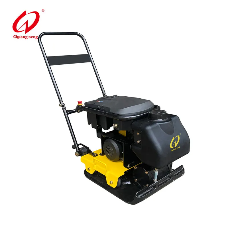 

(CNP100E)Factory Vibrating Battery Rammer Plate Compactor Double-way Concrete Wacker Soil Compactor Machine
