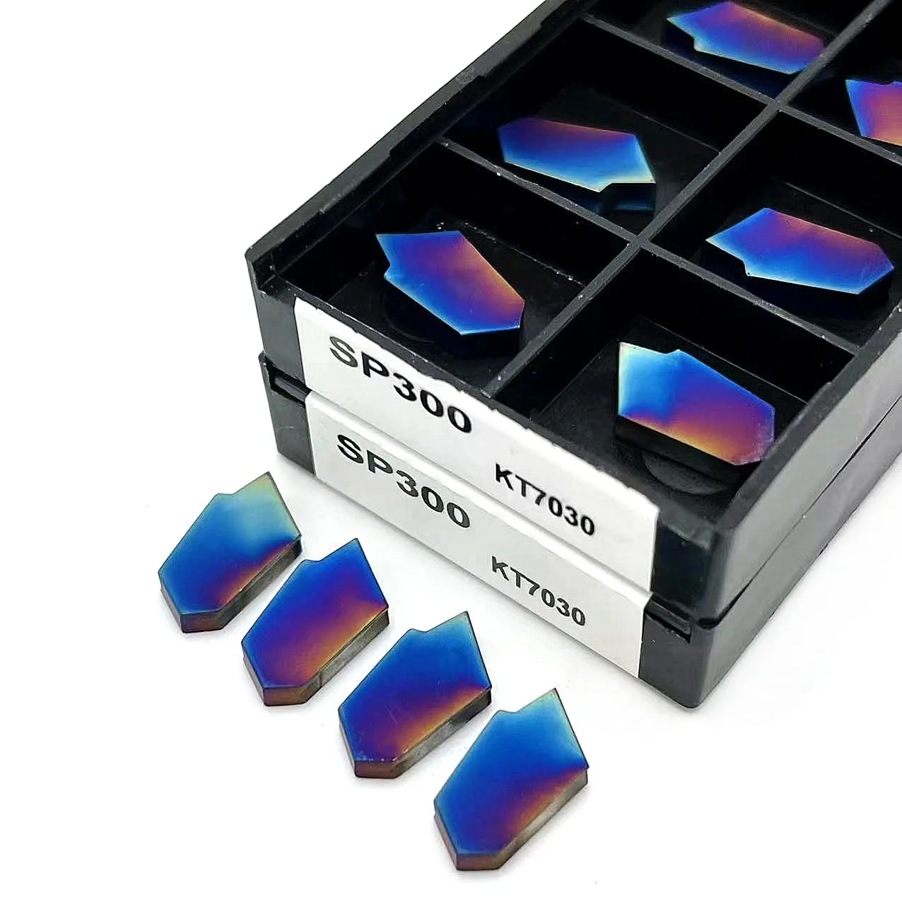 Nano blue di alta qualità SP300 KT7030 scanalatura inserti in metallo duro utensile per tornitura strumento di separazione e scanalatura troncatura strumento cnc SP300