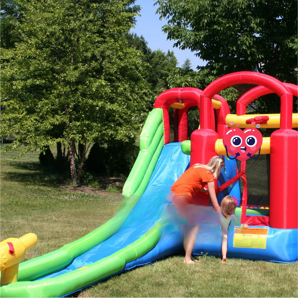 Inflatable castle inflatable swimming pool customized wholesale bouncing house game console wet or dry combination