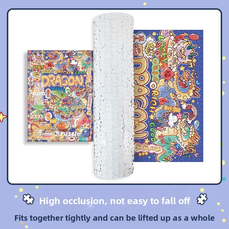 Gubu Grasp The Dragon Puzzle Alivio del estrés y juguete educativo, Regalo creativo Regalo perfecto para adolescentes y adultos Relajación mental