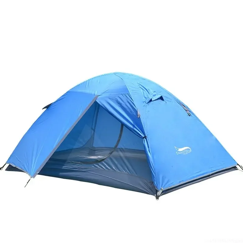 

1 Person Hiking Tent Single Camping Tents Waterproof Lightweight Portable Tent with Carry Bag for Beach Travel Picnic