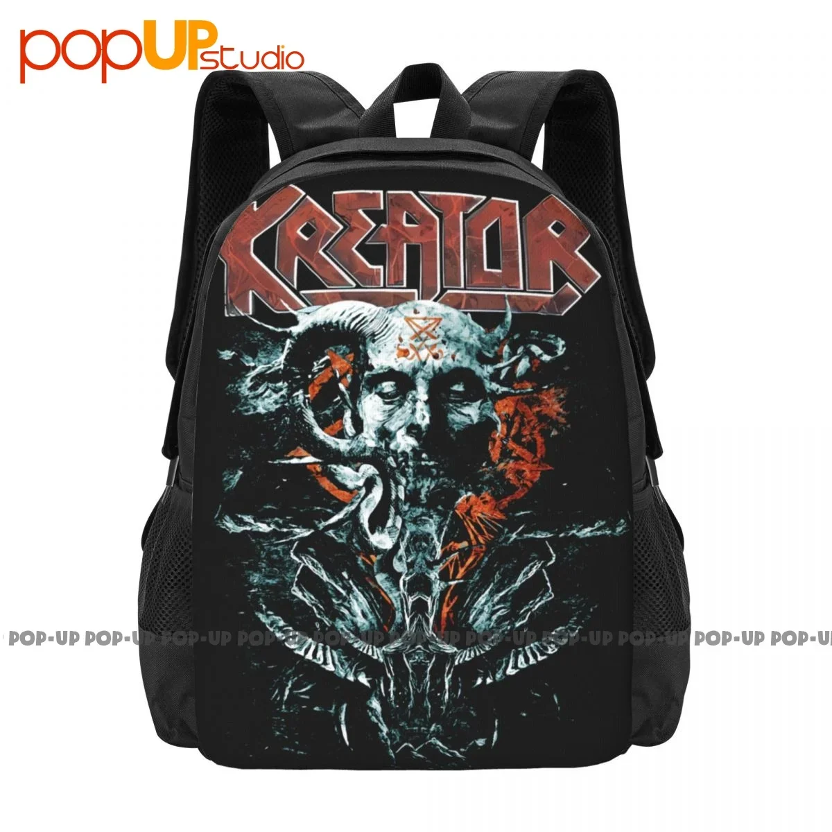 Is Real Kreator Satan P-520 Backpack Large Capacity Gym Creative Gymnast Bag Outdoor Running