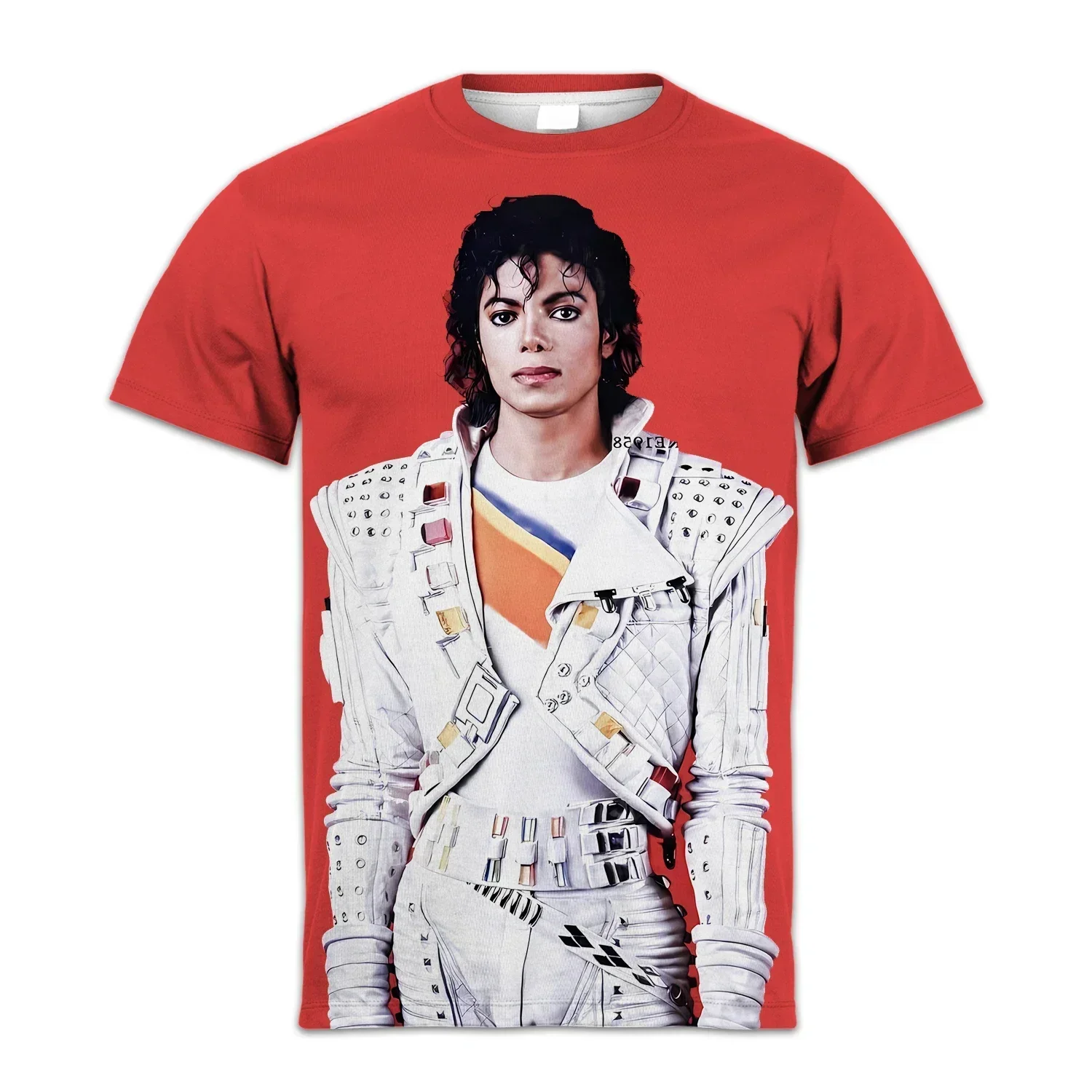 Singer Michael Jackson 3D Print Casual Fashion Oversized  Men Women Adults Children Boy Gril Kids Parent Child quick dry Tshirt