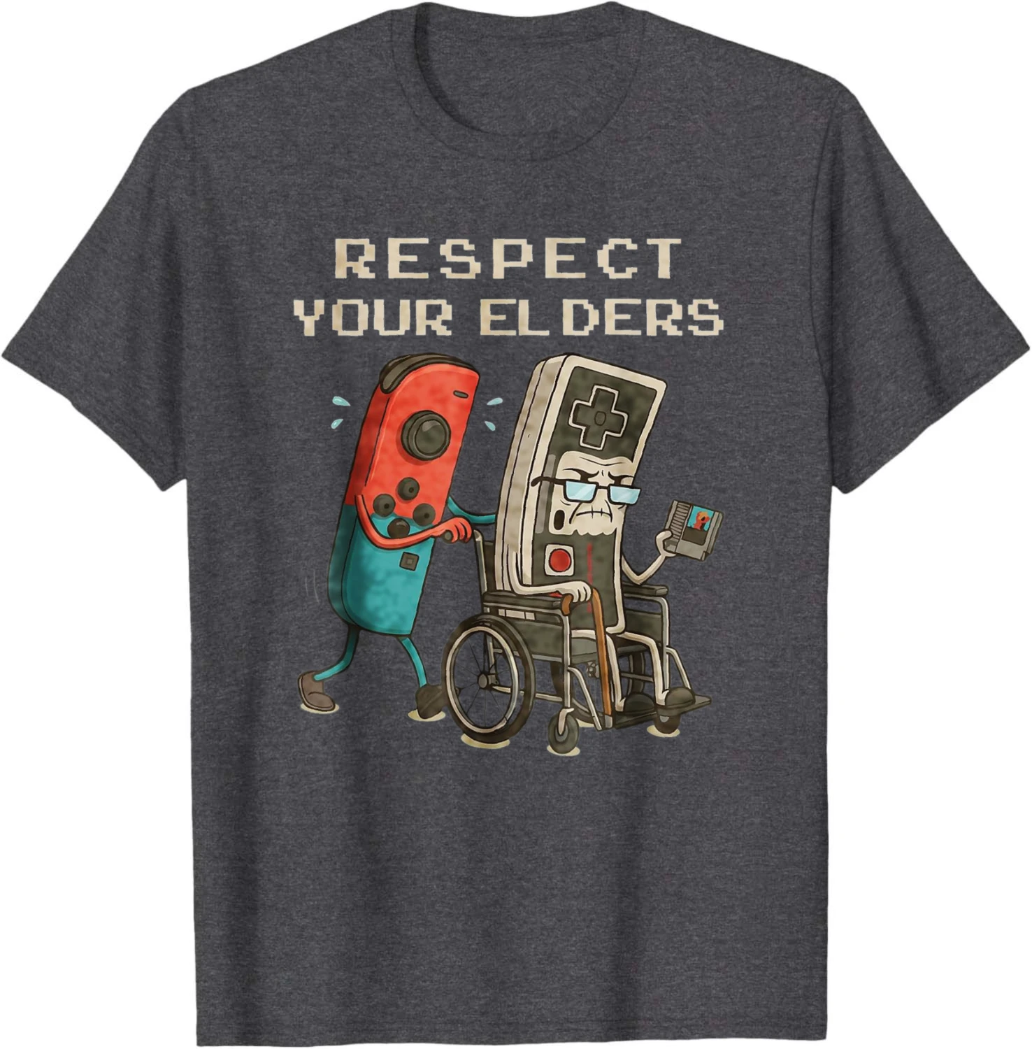 어른을 존중하세요. 복고풍 게임, 재미있는 게이머, 8 - Retro Gaming T Shirt 리뷰 및 가격