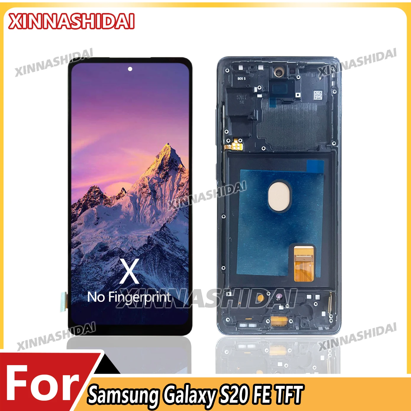 Super TFT Replacement For Samsung Galaxy S20 Fan Edition G780F G781F LCD Display Touch Screen Digitizer S20 FE with Frame