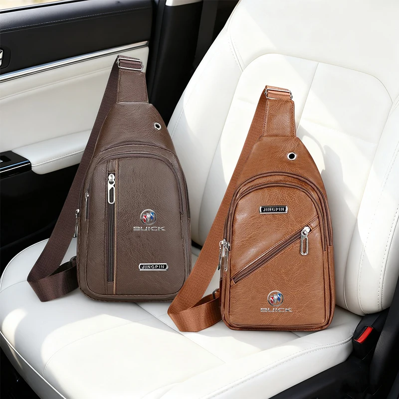 

New Leisure Car Small Backpack One-shoulder Messenger Bag Chest Bag For Buick Century Excelle XT Envision Verano Regal enclave