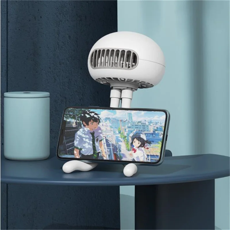 NEW!  Baby Stroller Fan  Portable Mute Air Supply Artifact  Octopus Charging Leafless Fan