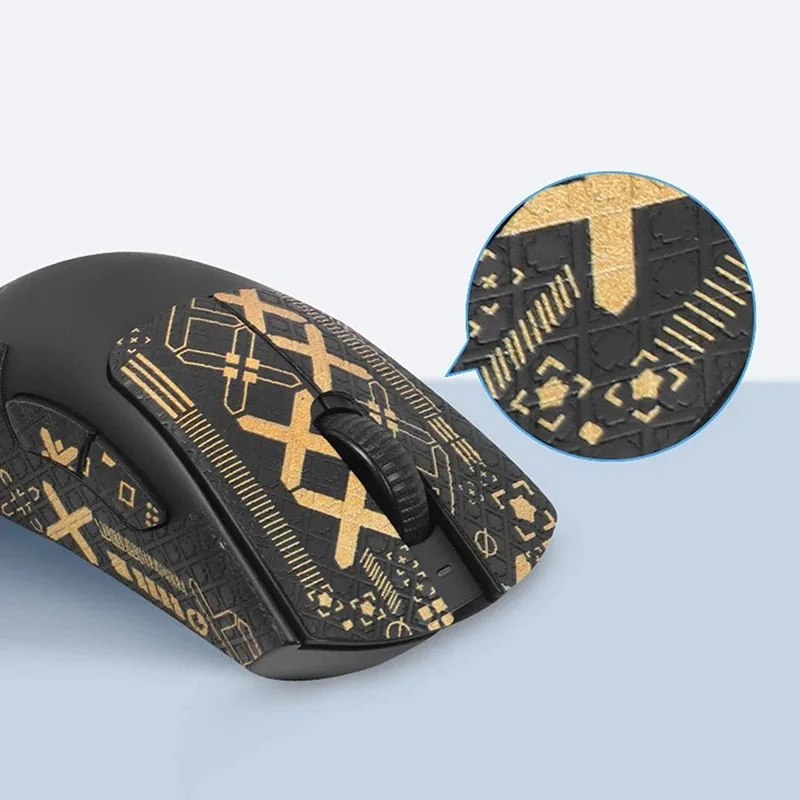 High Performance Handmade Anti Slip Grip Tape ，For Razer  DeathAdder V3 PRO Sweat Absorbing Design