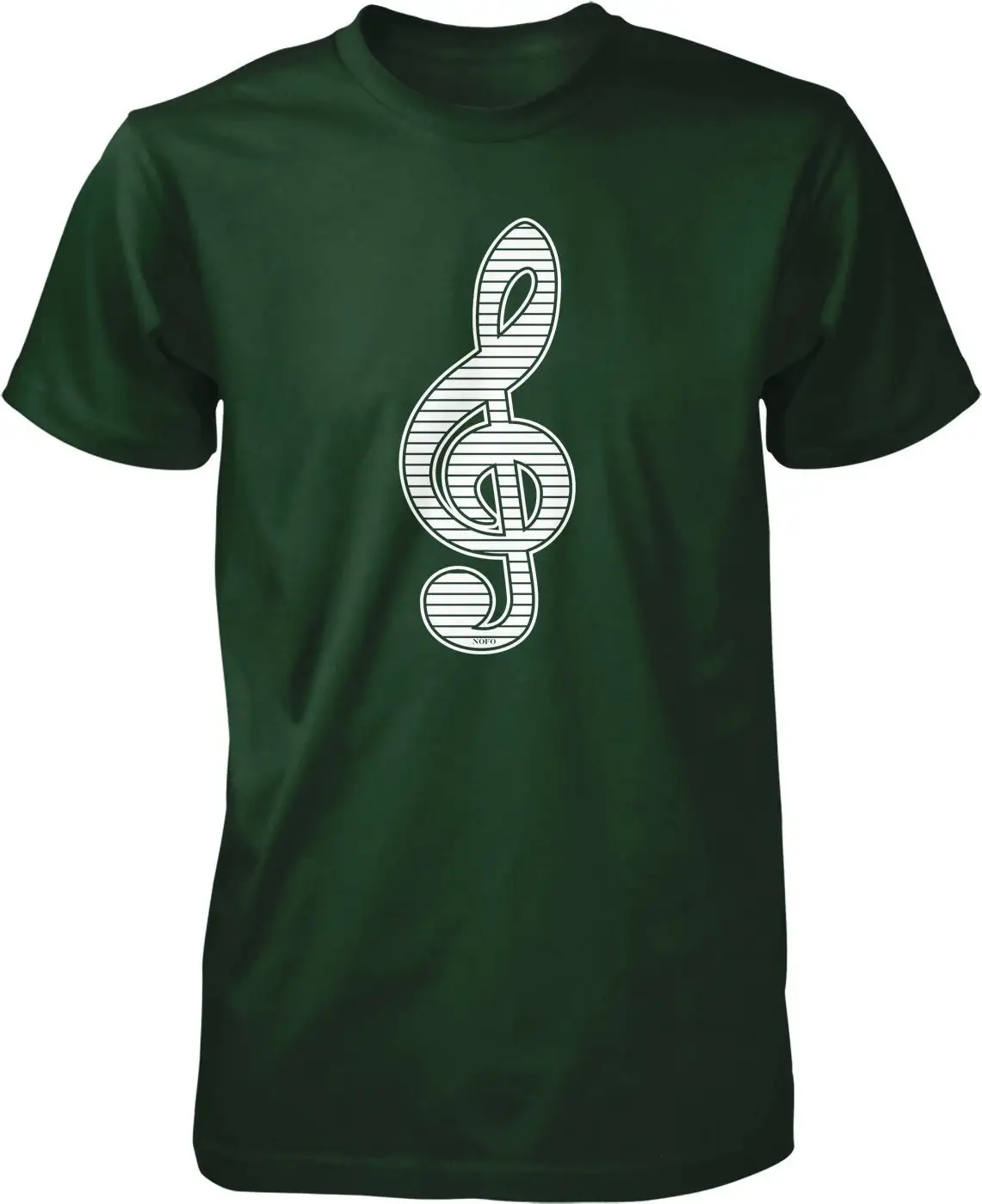 G Clef Treble Men's T shirt HOOD_00505