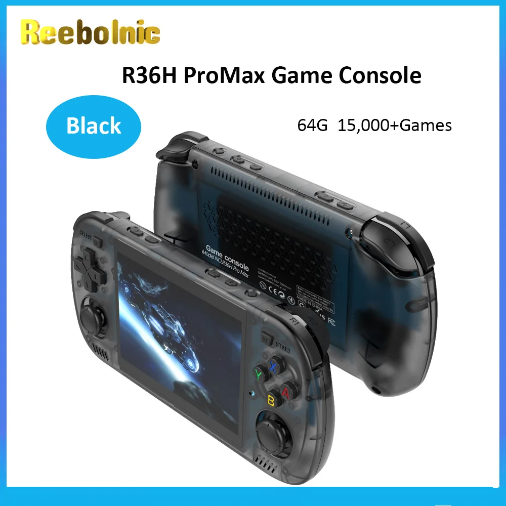 Console Portátil Reebolnic R36H ProMax 64 GB