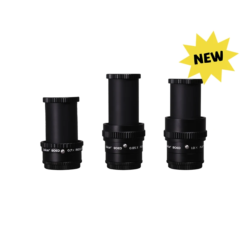 

Askar 80ED Imaging Accessory 0.7x reducer Or 0.85x reducer Or 1.0x flattener Astrophotography Accessory