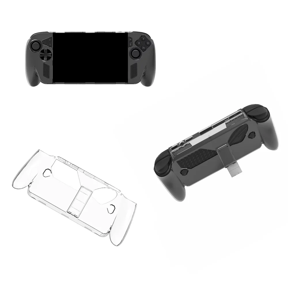 Étui transparent pour ROG Xbox Ally X, housse de protection résistante aux chocs et à la sueur avec support, accessoires pour console de jeu