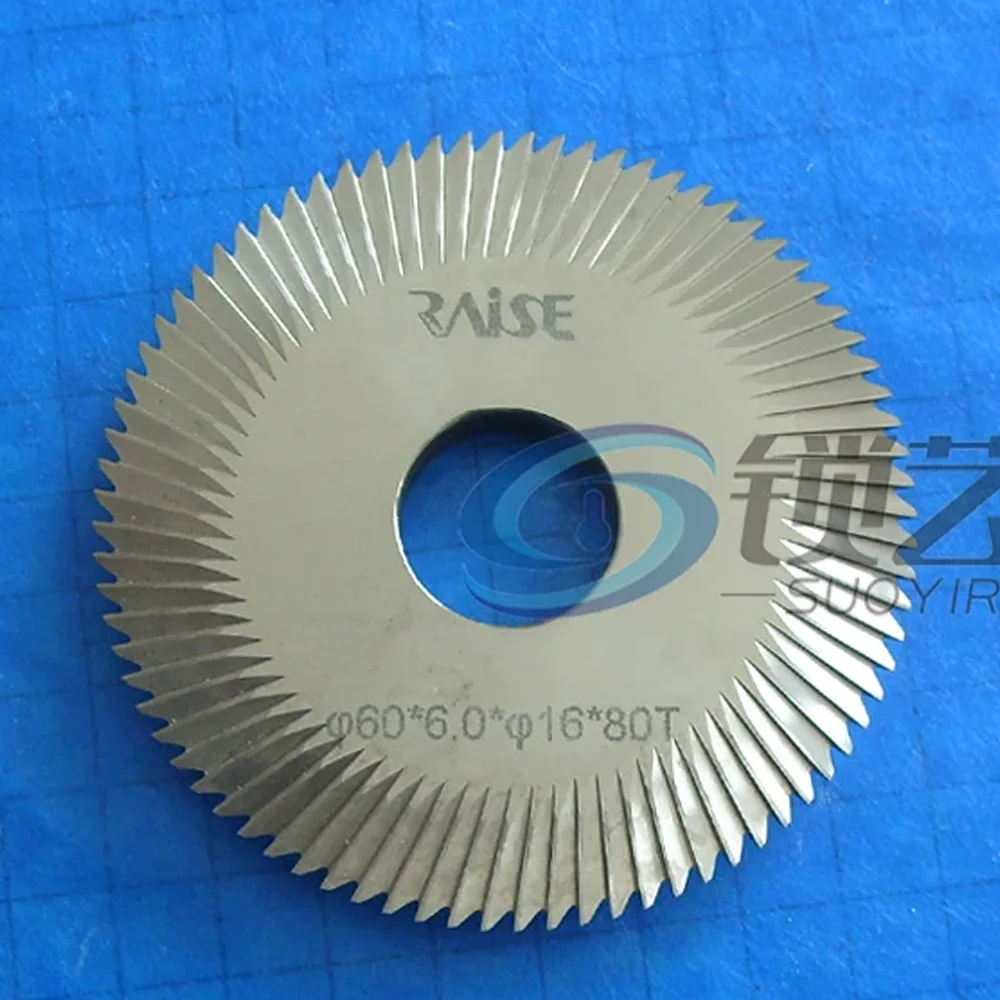 CHKJ Key Copy Machine 1pc 60x6x16mm 80 denti R0114 C.C Key Cutting Blade Key Machine Cutter Saw Blade Fit chiavi di taglio per 218-D