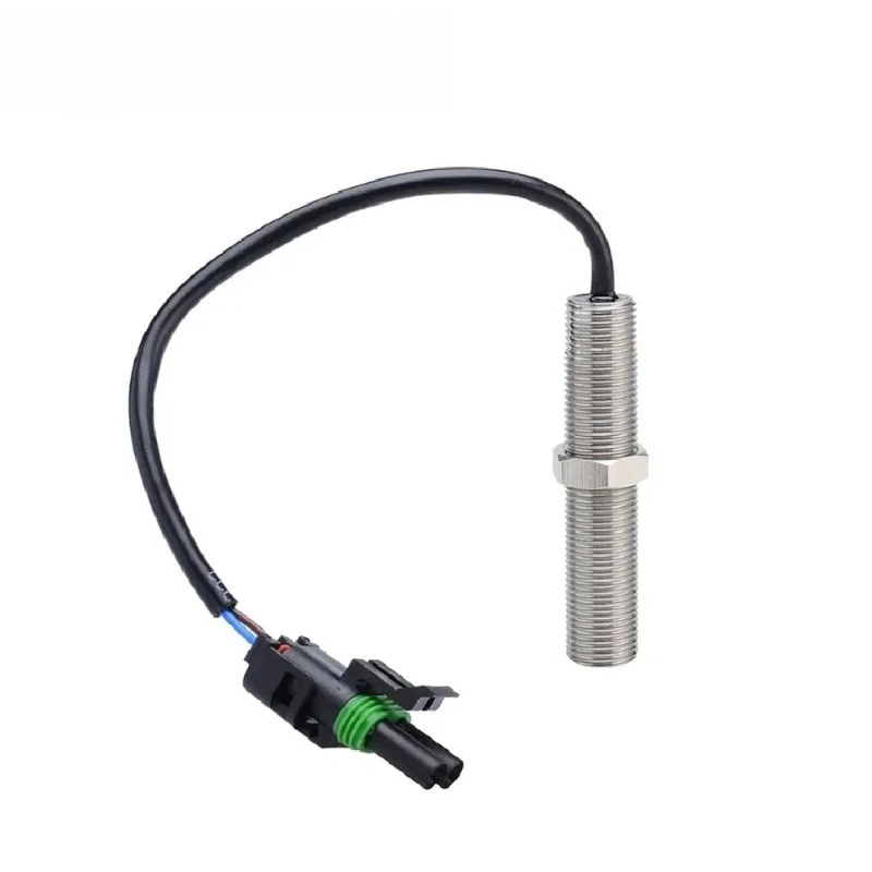 80mm Magnetic Pickup RPM Speed Sensor 5/8‑18UNF Thread Stainless Steel Generator Engine Replacement Hardware Spare Part
