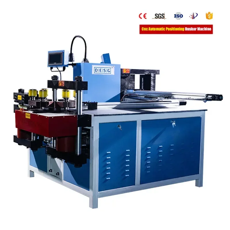 Cnc New Energy Copper Busbar Wire Forming  Bending and Punching  Metal Cutting ry Bus Bar Processor