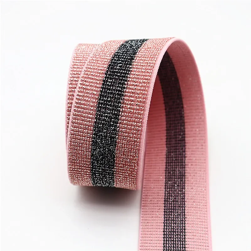 Striped Elastic Band for Garment Decoration