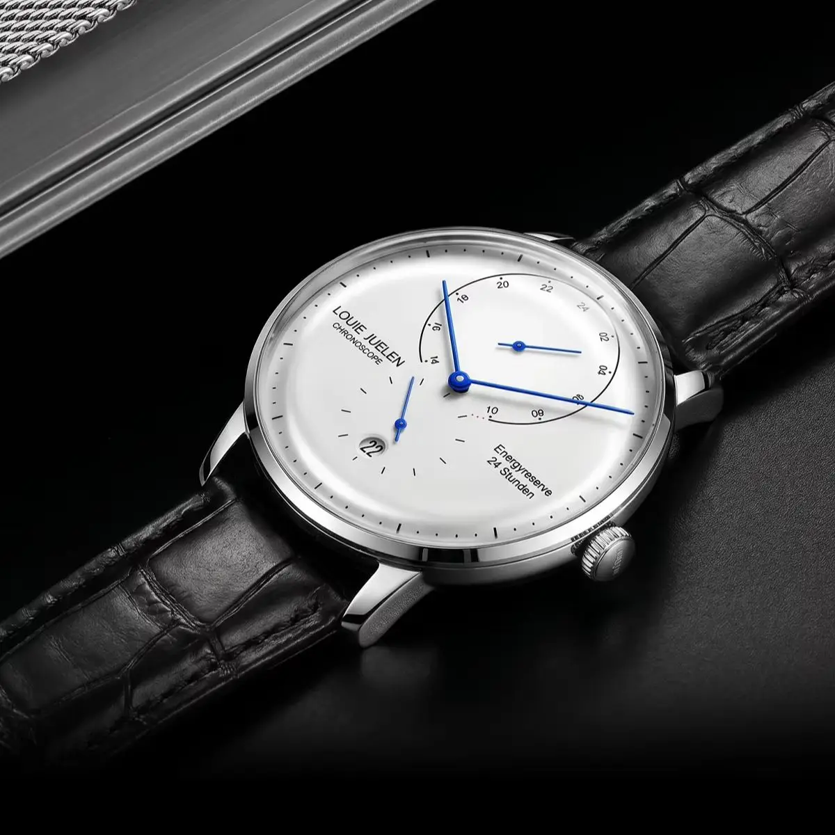 Watches For Men's Calendar Waterproof Quartz Watch Curved Reinforced Glass Fashion Simple Business Wristwatch Clock