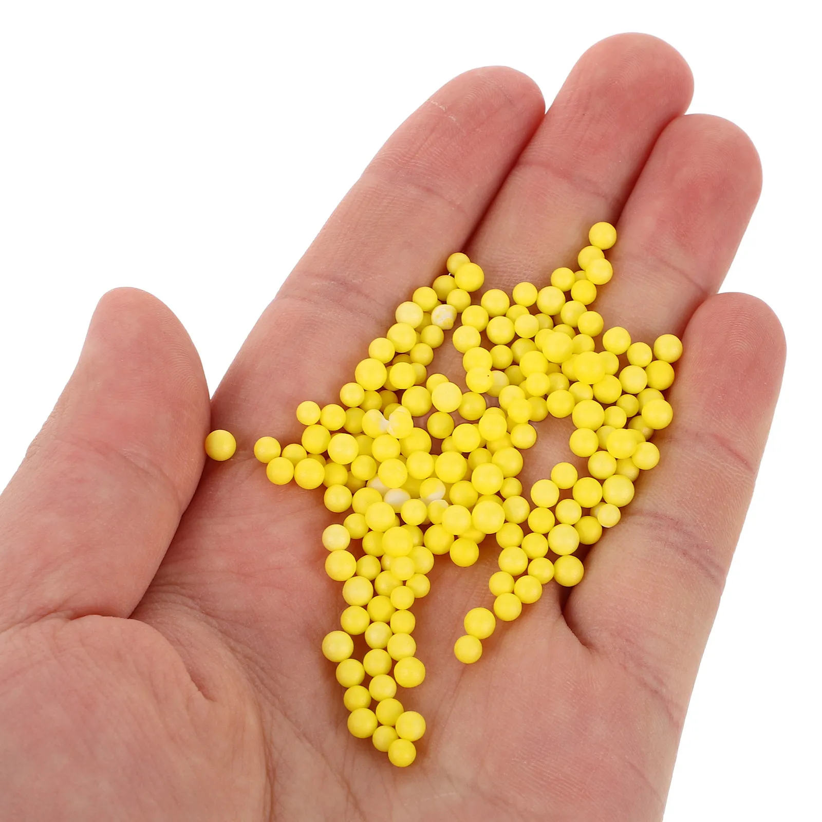 6 bolsas de cuentas de espuma coloridas, suministros para manualidades, relleno ligero, materiales decorativos, proyectos multicolores, cuentas de plástico seguras, juguete