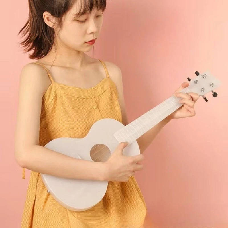 Luminous Ukulele Children 23 Inch 4 Strin Ukulele Beginners Entry Level Practice Ukuleles Adults Portable Single Board Ukuleles