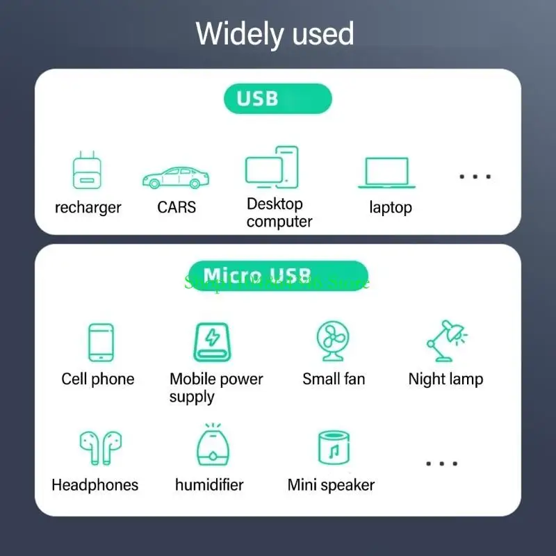 5asd Efficient USB to Microed USB Connector Silicone Cable for Fast Charging and Data