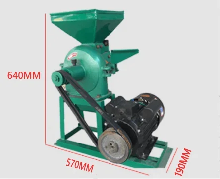 Small scale manufacturing industrial corn and wheat milling machine