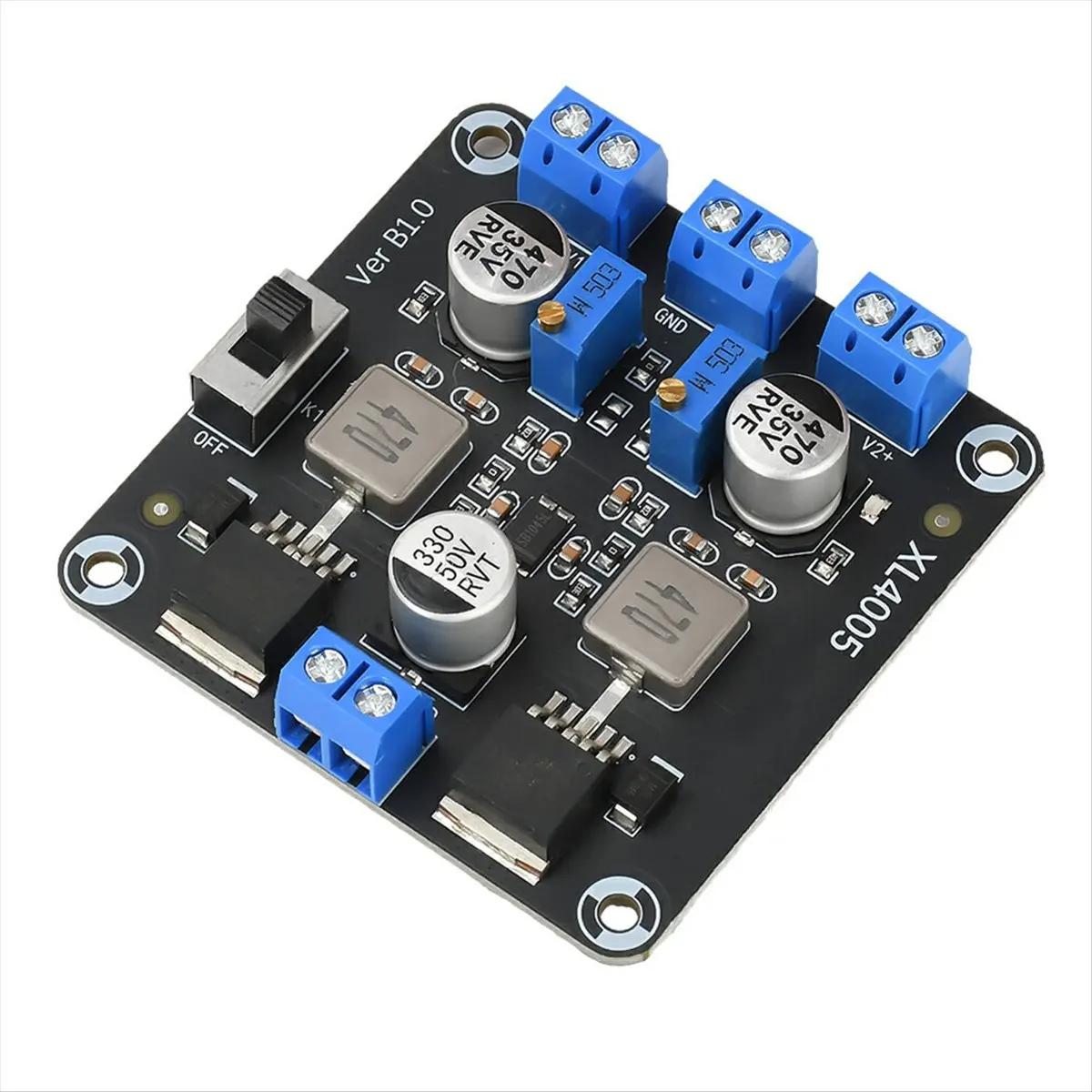 ☶❈＊♥AC946-XL4005E1 DC-DC Adjustable Voltage Step-Down Power Supply Module, Multi-Channel Switching, Efficient Power Conversion