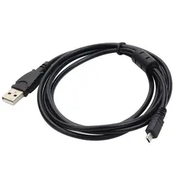 USB Cable For Nikon Coolpix D7100 D5300 D5200 coolpixl1, L2 L3 L4 L6 UC-E16 E17 S3100 S3000 S2 S31 S32 S2750 S2700 S230 S203