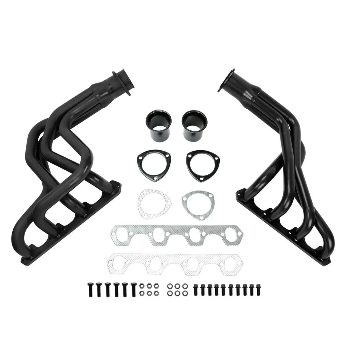 

Long Tube Exhaust Header For 1969-1979 Ford F100 5.0L V8 302W Pickup Truck 2WD Exhaust Manifold Header Gasket Kit T304 USA STOCK