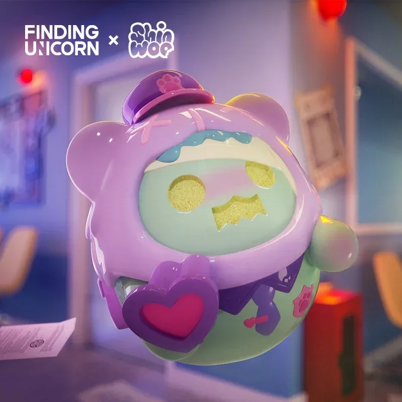 العثور على يونيكورن شينوو بادي بير تاون سلسلة صندوق أعمى اللعب Kawaii أنيمي عمل الشكل مفاجأة صندوق غامض دمى الفتيات هدية