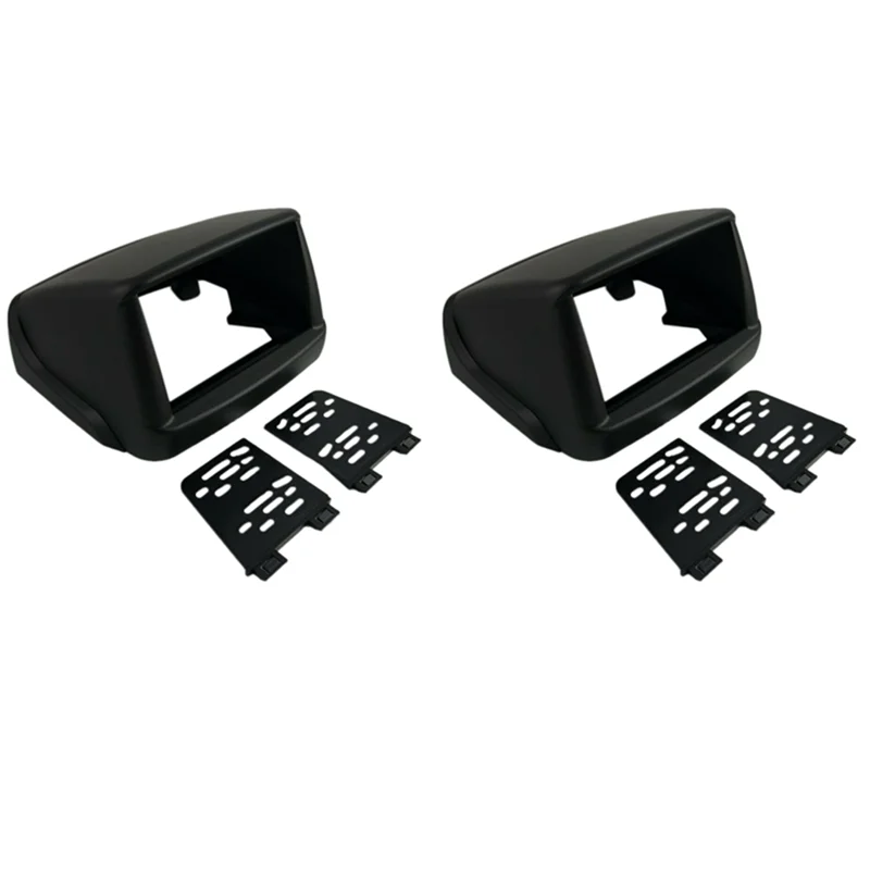 

2X автомобильный стерео радио DVD панель аудио крепление Fascia комплект для Fiat Doblo 2002-2017 DVD ремонтная рамка комплект приборной панели