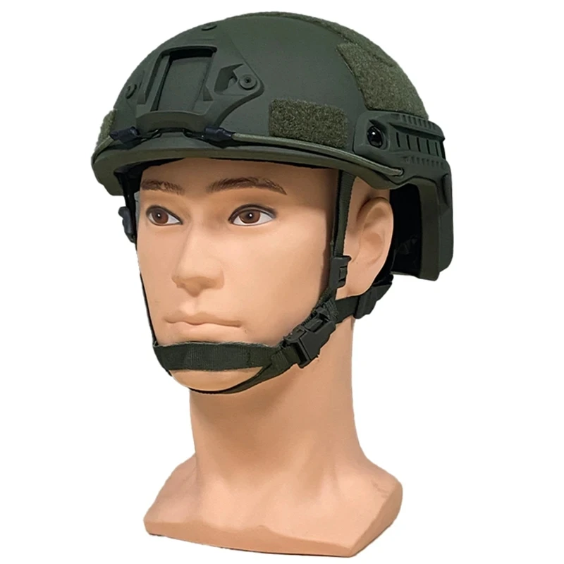 Casco tattico VELOCE di alta qualità con cuscinetto galleggiante sospeso in Kevlar e FAST Wendy |   Attrezzatura professionale da caccia all'aperto