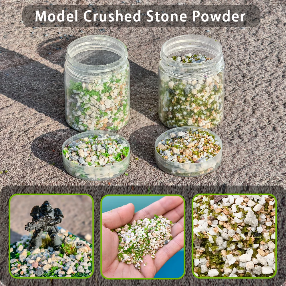 

Искусственный терефский порошок, модель с камнем для масштаба Хо N, военные военные пейзажи, изготовление моделей своими руками, диорама, украшение для сада