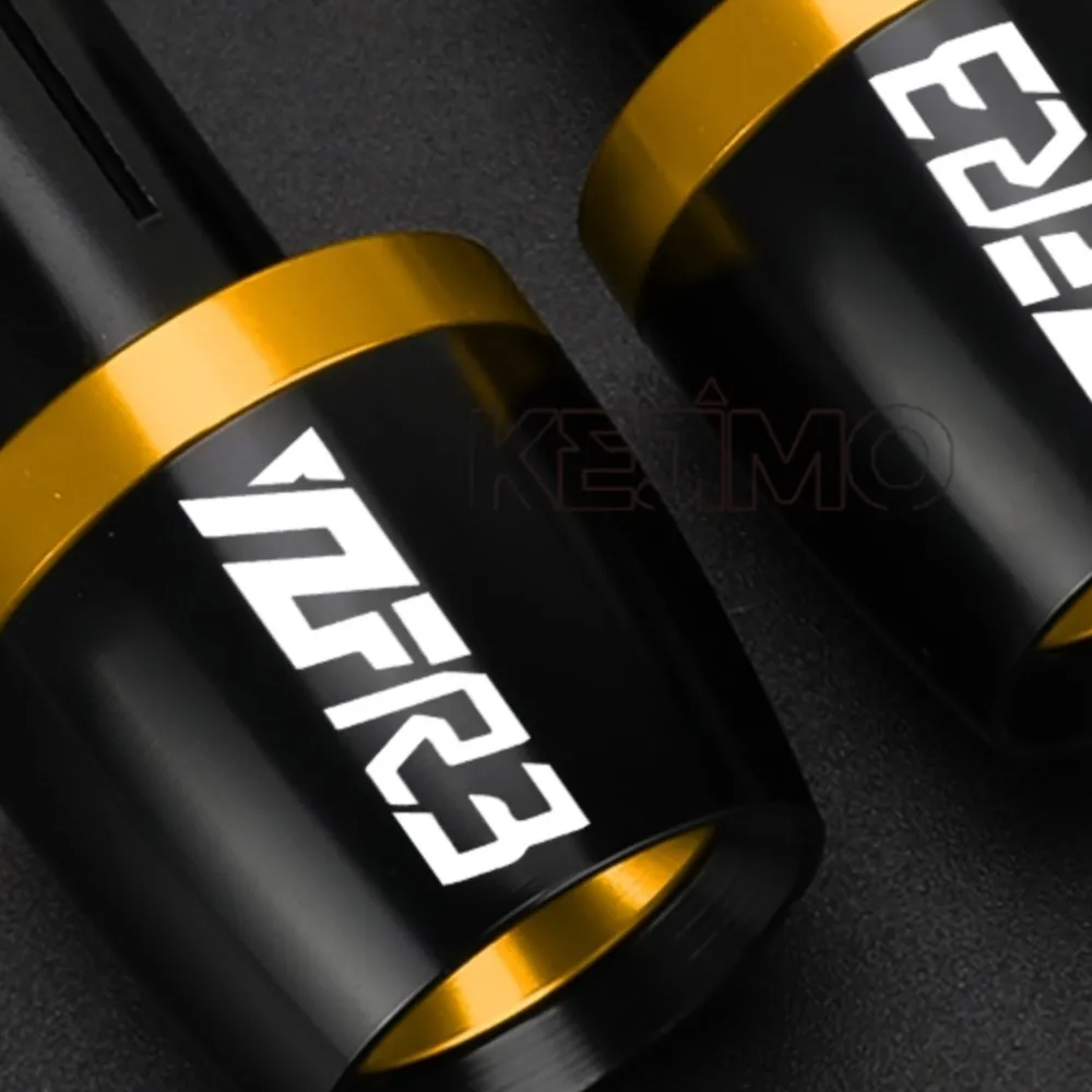 

For Yamaha YZF-R3 YZFR3 YZF R3 2024 2023 2022 2015 -2021 2025 Handlebar Grips Bar Ends Cap Counterweight Plug Slide Motorcycle