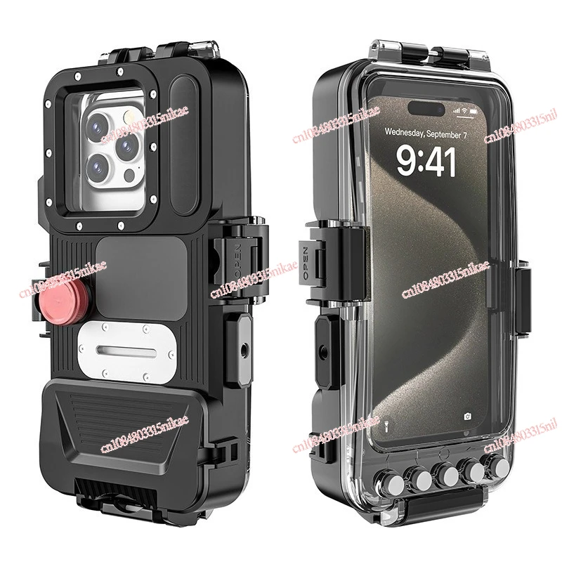 

Suitable for a variety of mobile phones, 30 meters Bluetooth diving case, Apple, Samsung deep water waterproof universal