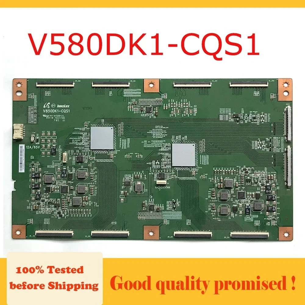 Tarjeta de visualización de placa t-con V580DK1-CQS1 para equipos de TV para placa lógica de negocios V580DK1 CQS1 Placa Tcom