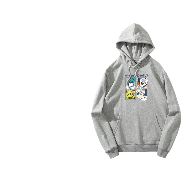 Pull à capuche imprimé dessin animé MINISO