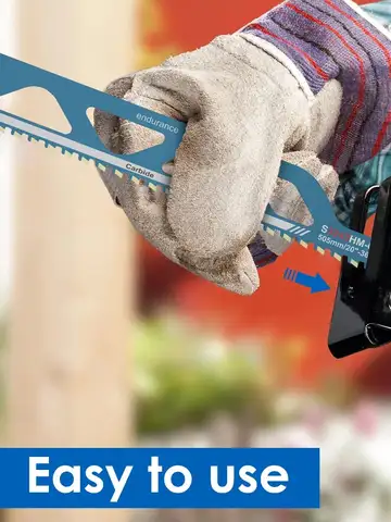 Reciprocating Saw Blade 10/12/18/20in Universal Cutting Recip Sabre Saw Blade Masonry Cutting Blade for Cement Composite Panels