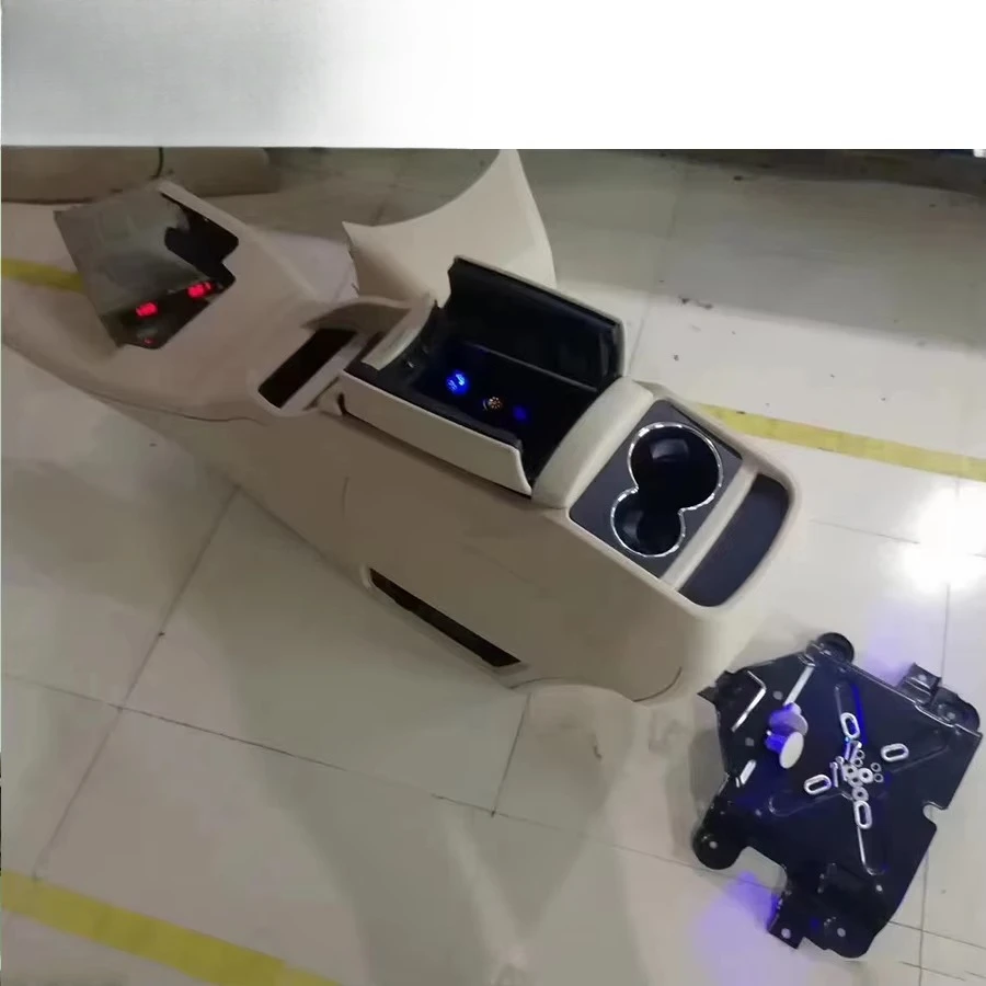 V Class W447 V260 Car Armrest Arm Rest Box Console Storage Charger Center Seat Adjustable Luxury Modified Automotive Interior