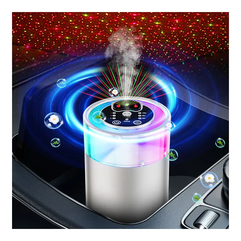 

Three-Color Starry Sky Voice-Activated Car Aroma Automatic Spray Perfume for Vehicles to Leave Fragrance and Eliminate Odors