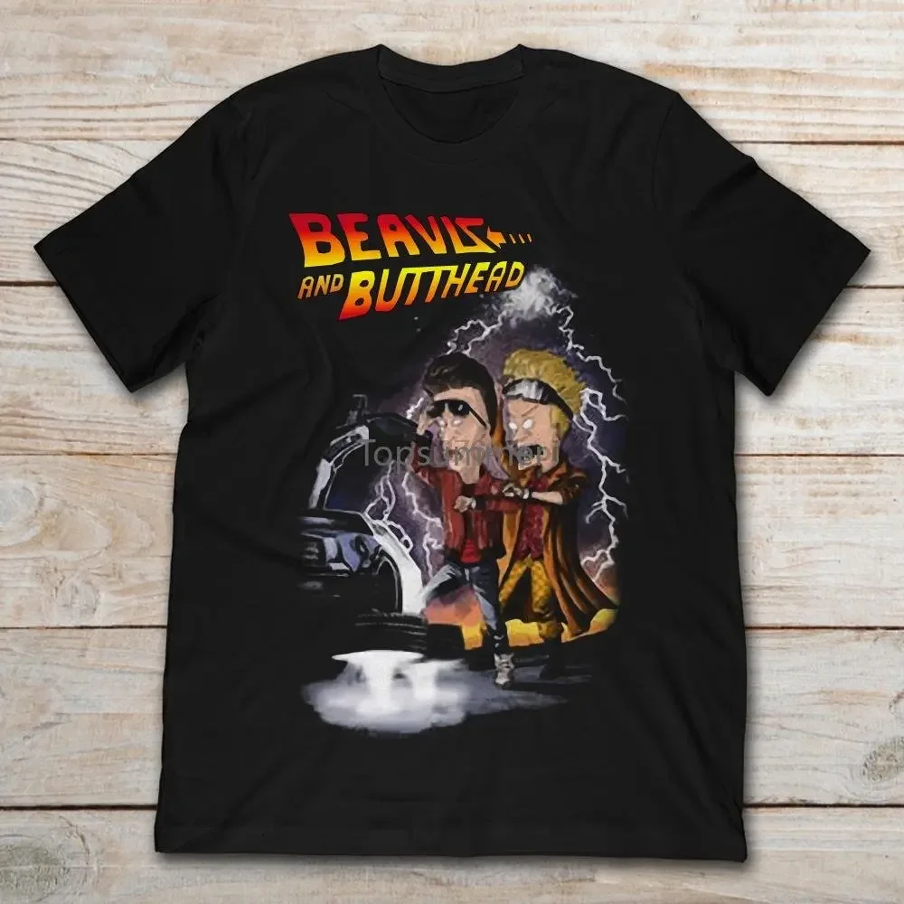 

Beavis And Butthead Back To The Future T-Shirt