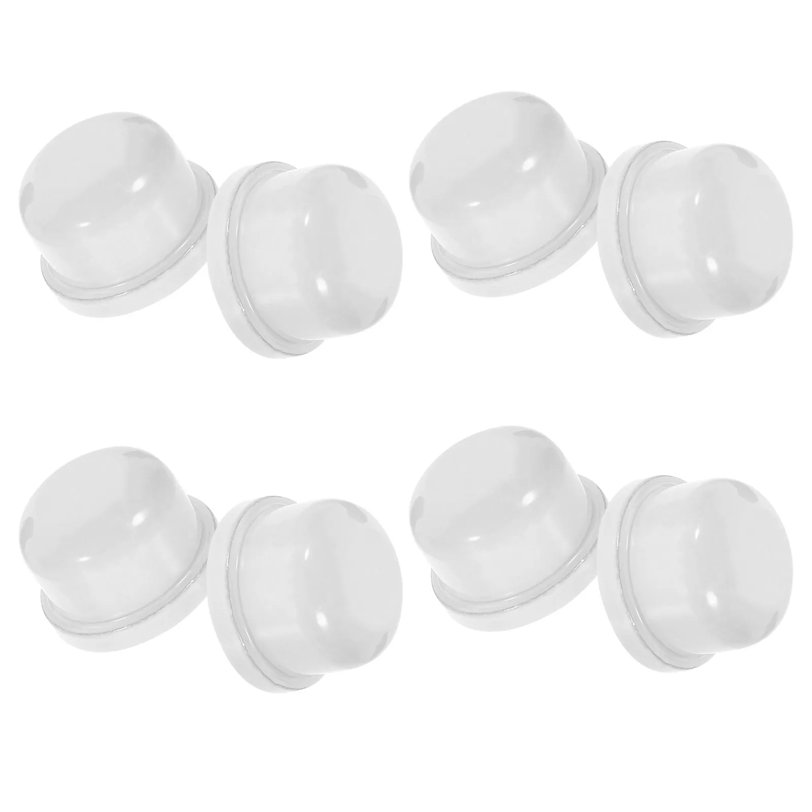 

8Pcs Lamp Shade Adapter Cap Sturdy Metal Clip Head Lamp Holder Bracket for Light Bulb Table Desk Bedside Lamps DIY Light Clips